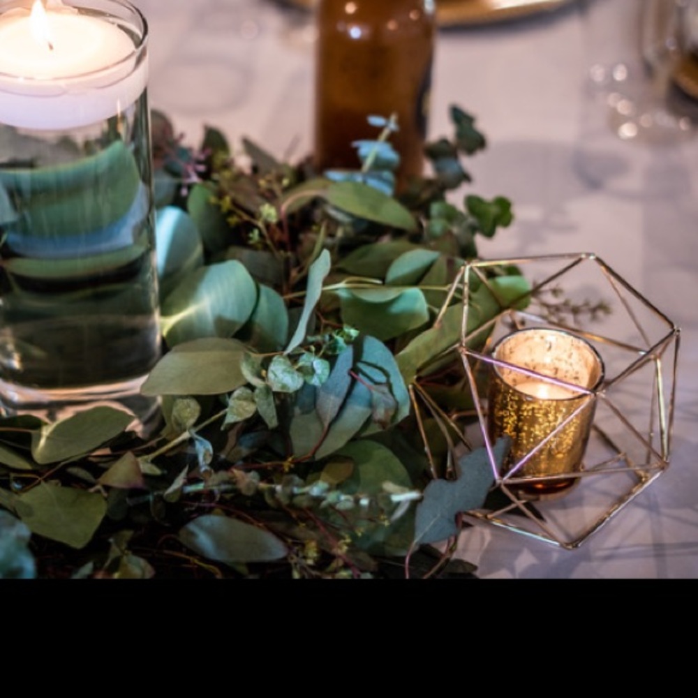 3D Geometric tea light candle holders